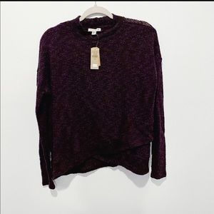 Purple sweater